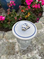 (Bild für) Bembel Deckelsche für Apfelweinglas 0,5l gross