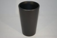 (Bild für) Becher 250 ml Steinzeug schwarz matt