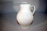 (Bild für) 1 Liter Bembel weiss glänzend