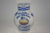 (Bild für) Bembel 1 Liter mit Spruch