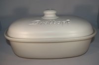 (Bild für) Brottopf 30 cm weiss matt