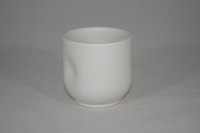 (Bild für) Tee Daumen Tasse weiss matt