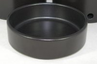 (Bild für) Stapelbare Dose klein schwarz matt