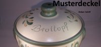 (Bild für) Ersatzdeckel für Brottopf rund 30 cm