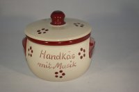 (Bild für) Handkäs mit Musik Topf 500 ml Rubin
