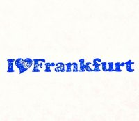 (Bild für) I LOVE FRANKFURT STEMPEL