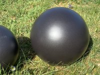 (Bild für) Kugel schwarz matt gross