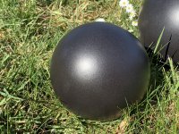 (Bild für) Kugel schwarz matt klein