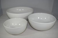 (Bild für) Set Bowls weiss matt