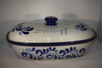 (Bild für) Brottopf 40 cm grau blau