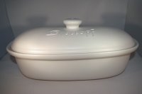 (Bild für) Brottopf 40 cm weiss matt