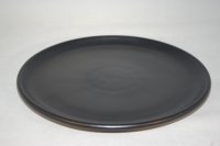 (Bild für) Essteller 24 cm schwarz matt