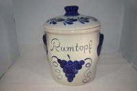 (Bild für) Rumtopf 5 Liter grau blau