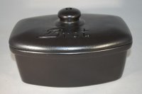 (Bild für) single Brottopf schwarz matt