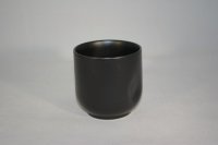 (Bild für) Tee Daumen Tasse schwarz matt