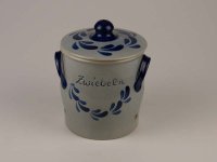 (Bild für) Zwiebeltopf grau blau
