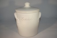 Zwiebeltopf weiss matt (Bild für) Zwiebeltopf weiss matt