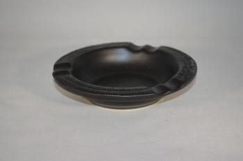 Aschenbecher schwarz matt