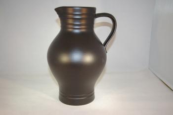 2 Liter Bembel schwarz matt