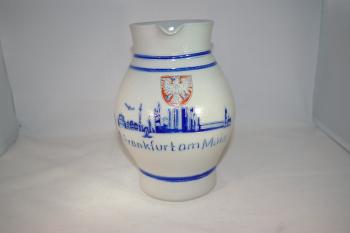 Frankfurt Bembel Wappen 2 Liter bunt