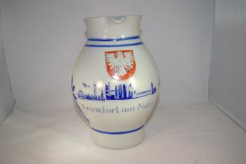 Frankfurt Bembel Wappen 3 Liter bunt