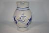 1 Liter Bembel mit Text Salzglasur
