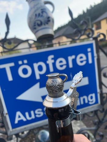 Bembel-Deckel für Apfelweinflaschen 0,33