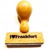 I LOVE FRANKFURT STEMPEL