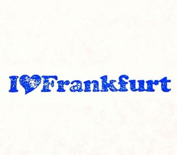 I LOVE FRANKFURT STEMPEL