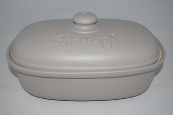 Brottopf 30 cm Perser grau