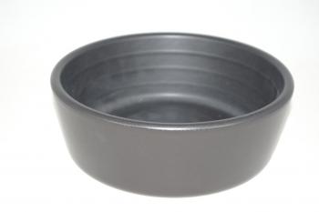 Hundenapf schwarz matt neutral gross