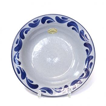 Suppenteller grau blau