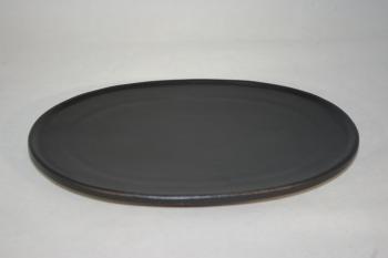 Frühstücksbrettchen schwarz matt