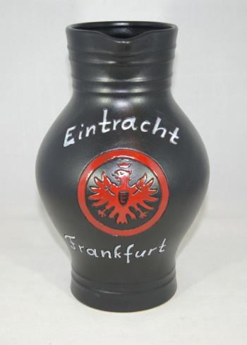 Eintracht Frankfurt Bembel schwarz matt
