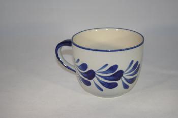Jumbotasse Neutral grau blau