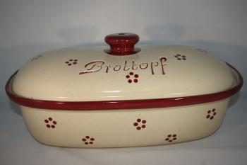 Brottopf 40 cm Rubin gross