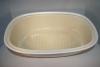 Brottopf 40 cm weiss matt