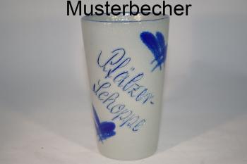 0,4 l Becher mit Text