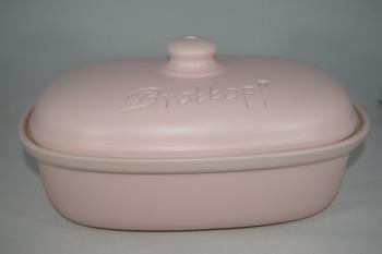 Brottopf 30 cm rosa