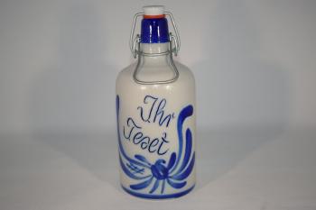 Schank Flasche Ihr Text 500 ml