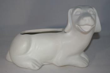 Hund weiß matt
