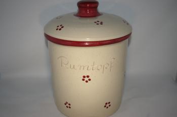 Rumtopf 5 Liter Rubin ohne Henkel